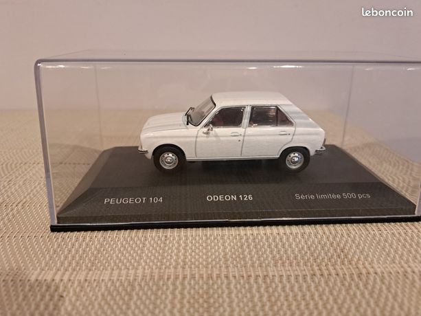 Miniature Peugeot 403 Noir 1956 – échelle 1/43 ODEON – Série Limitée 500 Ex.