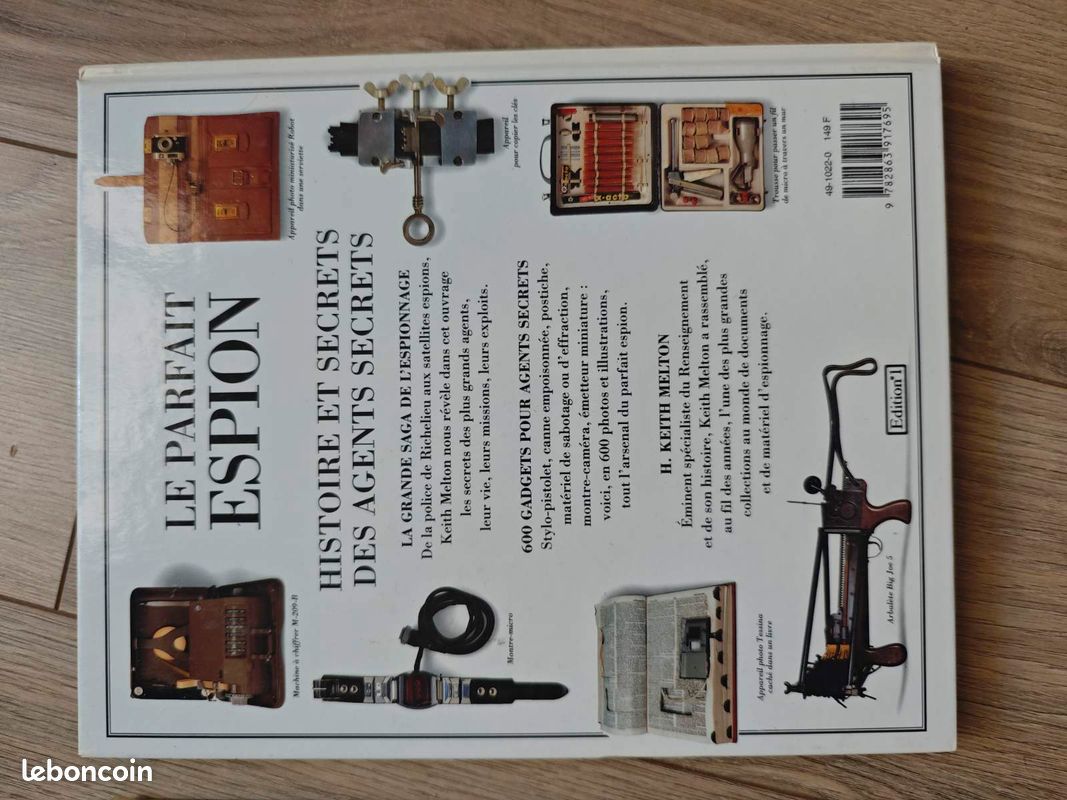 Lot de 3 livres sur les pistolets et l’espionnage (image 4)