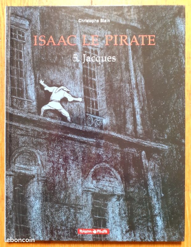 Christophe Blain BD Isaac le pirate tome 5 Jacques en EO et TBE (image 1)