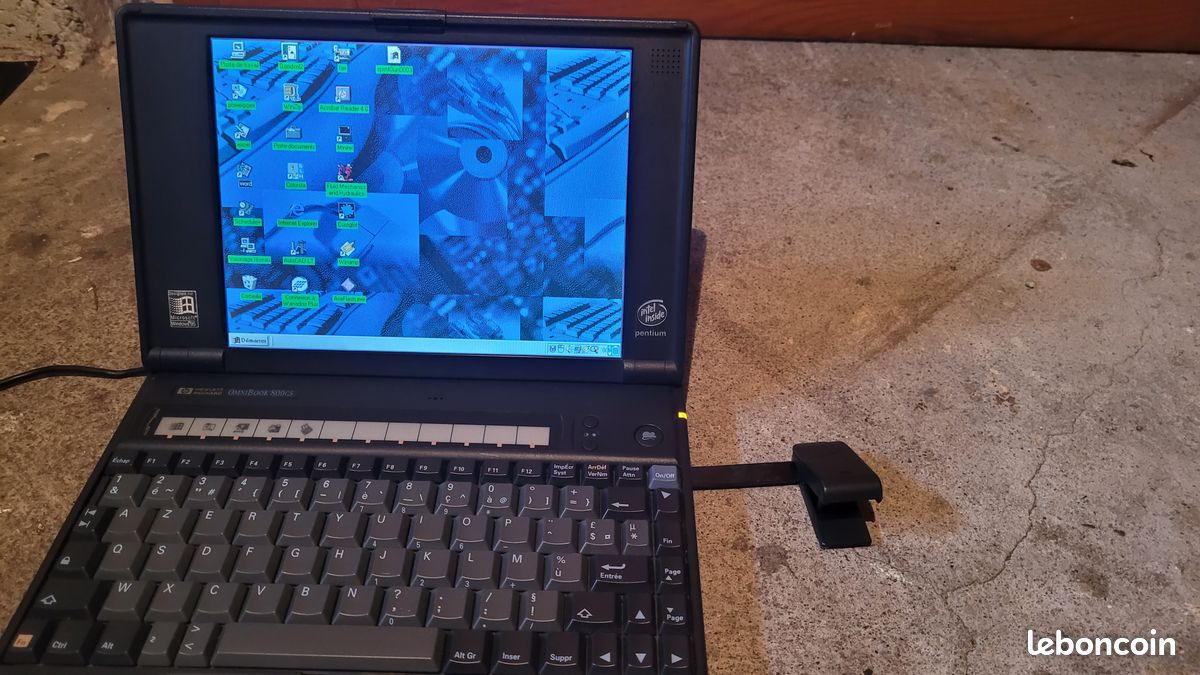 Pc portable HP vintage Omnibook 800 CS (image 8)