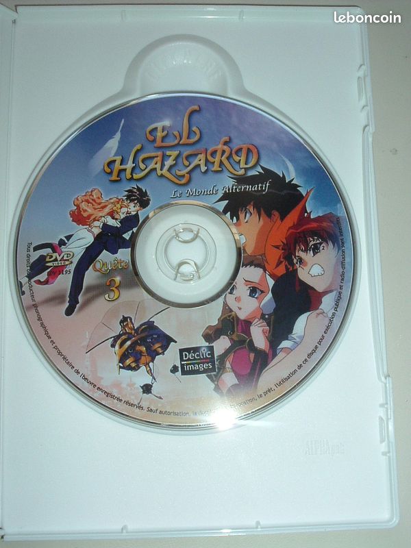 Coffret de 5 DVD El Hazard Le Monde Alternatif (image 12)