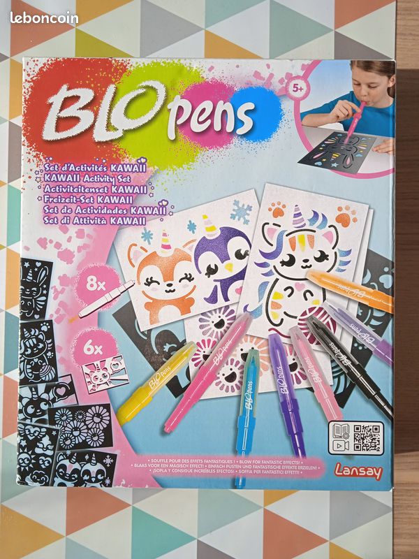 Blopens - Set d'activités Kawaii - Dessins et Coloriages - Lansay (image 1)