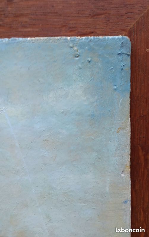 Tableau ancien huile Cietria (image 3)