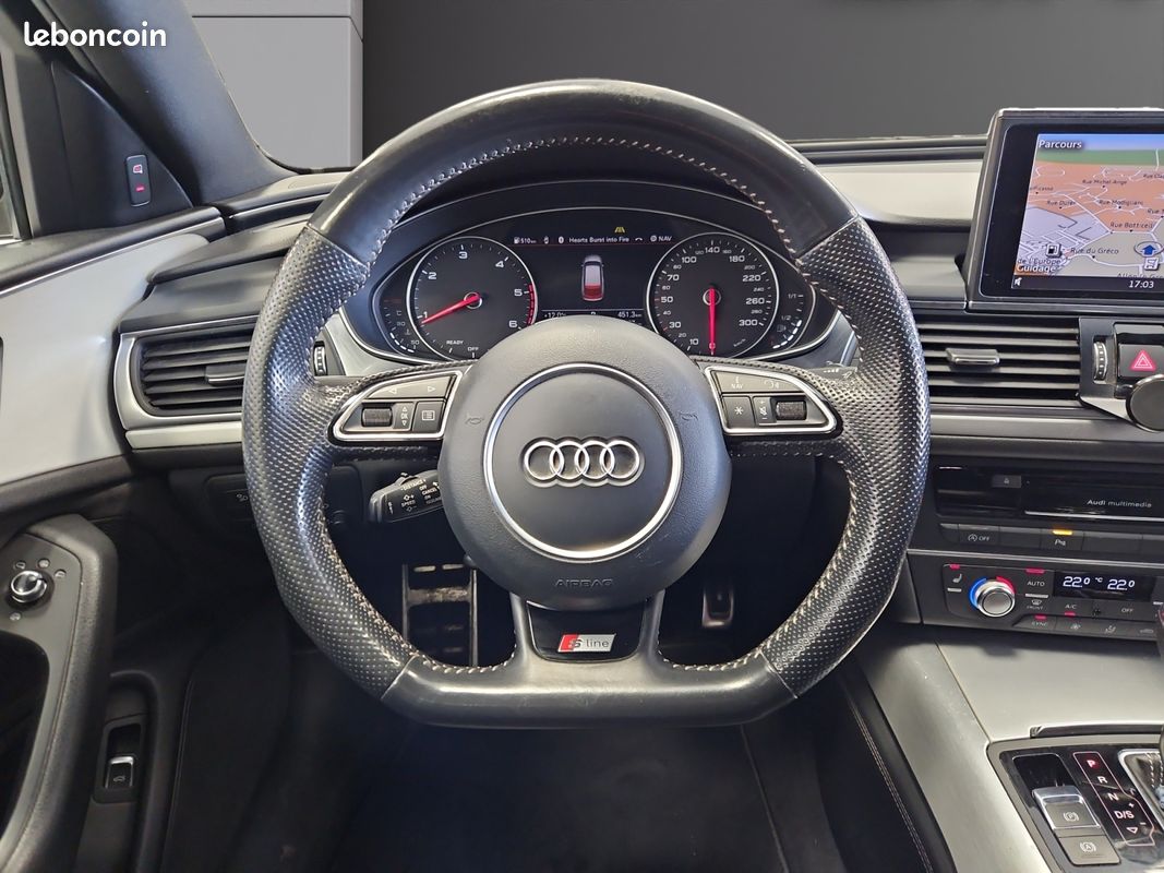 AUDI A6 IV (2) AVANT 3.0 TDI CLEAN DIESEL S-LINE QUATTRO S TRONIC 272Ch - Garantie 12 mois - CARPLAY (image 13)