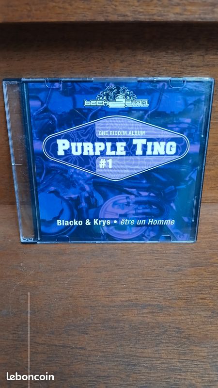 Rare cd single promo BLACKO & KRYS Être un Homme ragga dancehall (image 1)