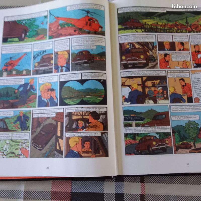 Quatre aventures en bande dessinée du journal Tintin (image 3)