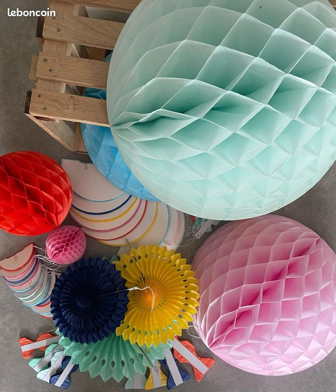 Hexizexi Lot De 12 Boules En Papier Nid D'abeille - 15 Cm, 20