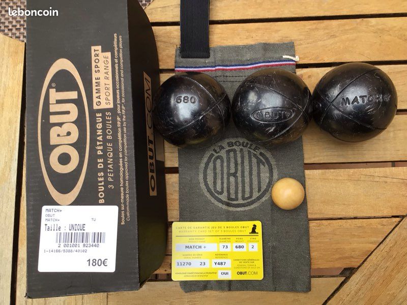 Boule Petanque Obut OBUT MATCH IT - Boule De Pétanque 73mm Lisse