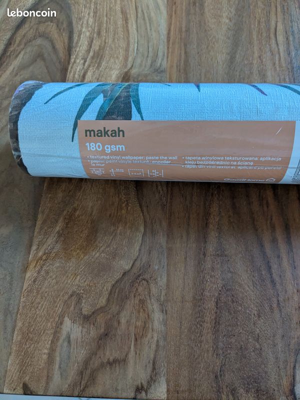 Papier peint vinyle intissé texturé GoodHome Makah (image 2)