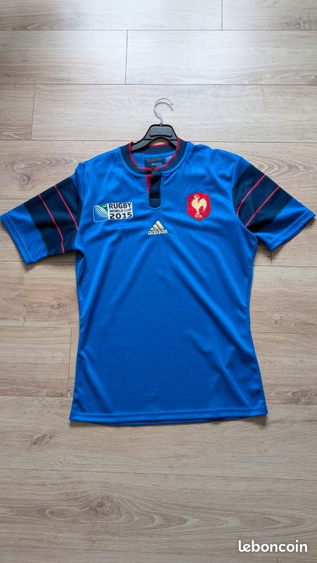Maillot Equipe de France de Rugby vintage (CDM 2015) – Vintage Football Area Maillot Equipe de France de Rugby vintage (CDM 2015) – Vintage Football Area