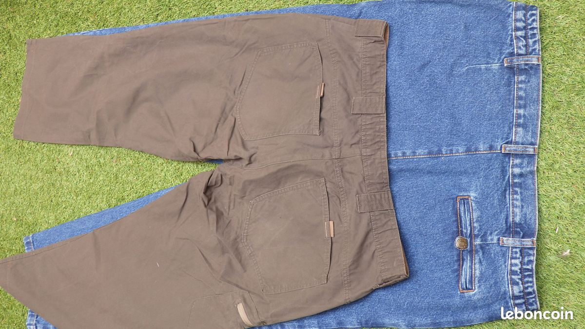 Lot 2 pantalons homme taille 46 (image 3)