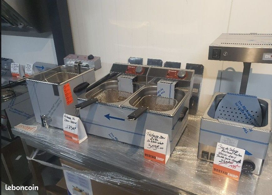 Friteuse pro restaurant snack foodtruck (image 2)