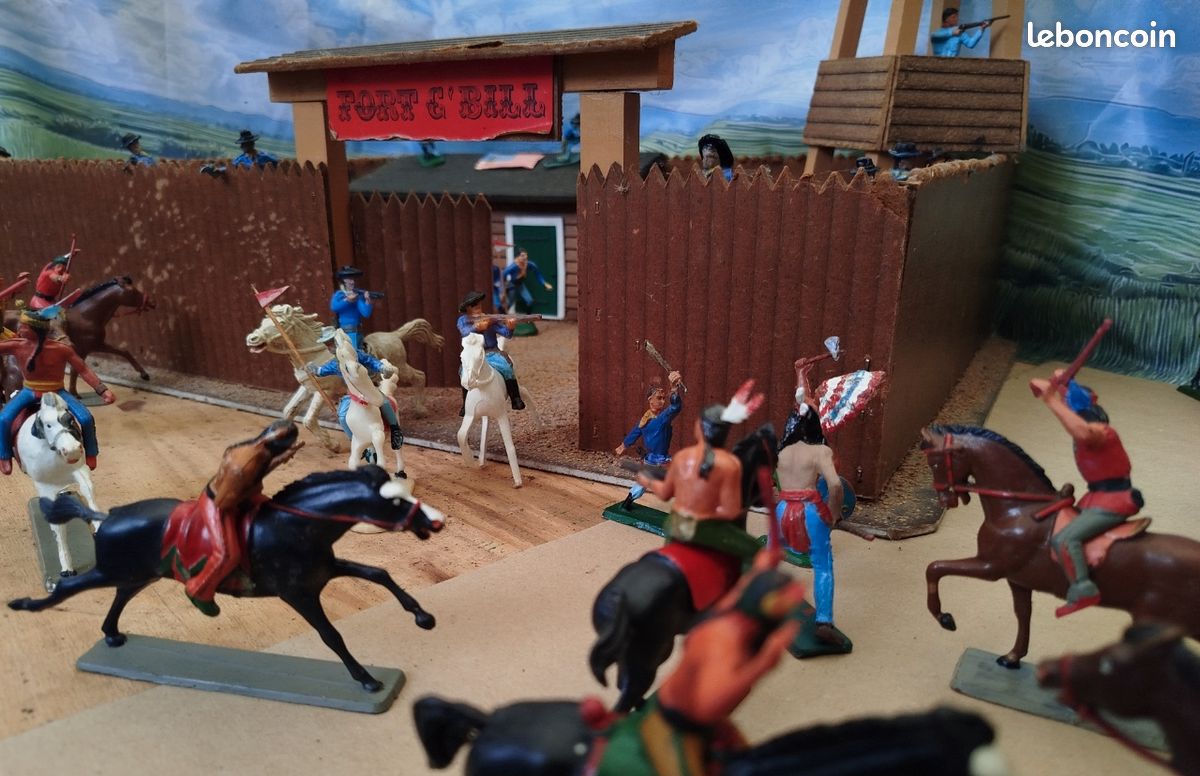Très gros lot diorama : l'attaque de Fort Bill (image 7)