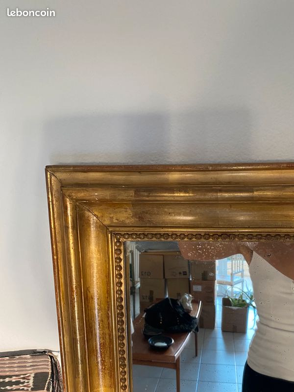 Grand miroir ancien (image 4)