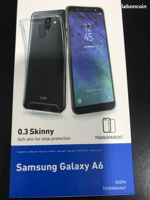Coque de protection pour Samsung Galaxy A6 (image 1)