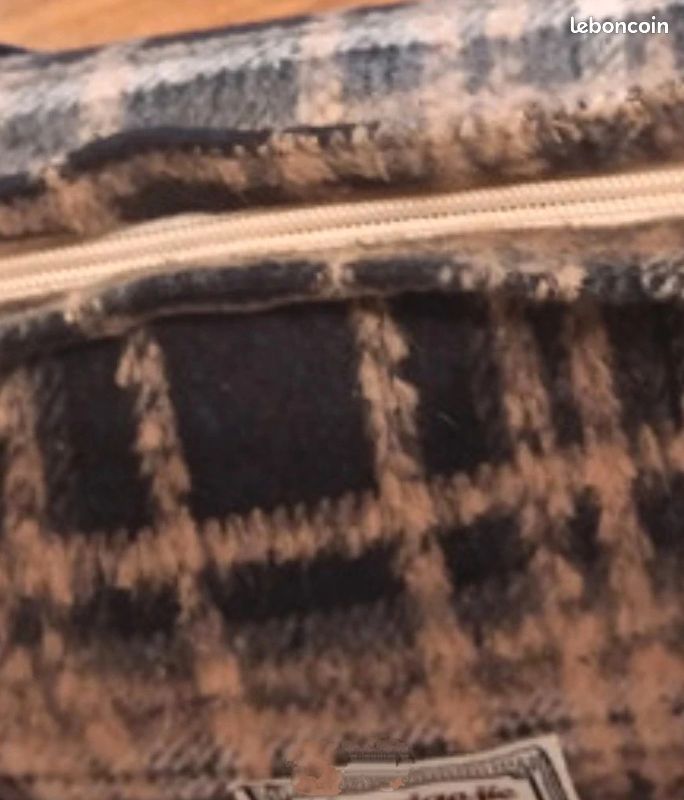 Tendance sac fourre-tout Tartan écossais bleu foncé (image 6)