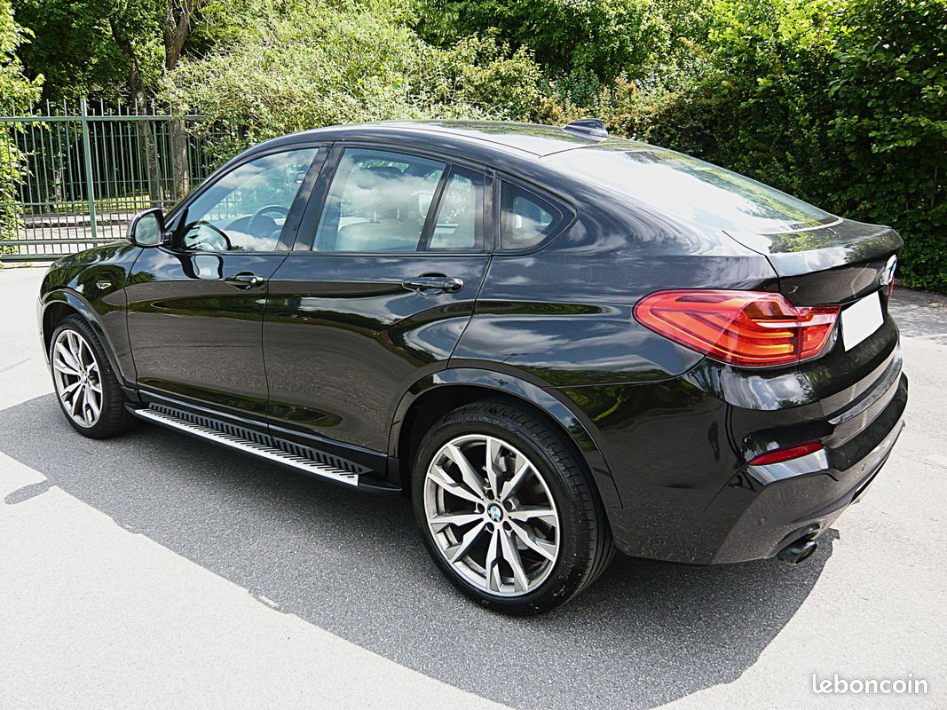 BMW X4 (F26) M40i xDRIVE 3.0i 360cv BVA8 PACK M SPORT- 2016 - 65 000kms - ENTRETIEN COMPLET - MOTEUR A CHAINE (image 2)