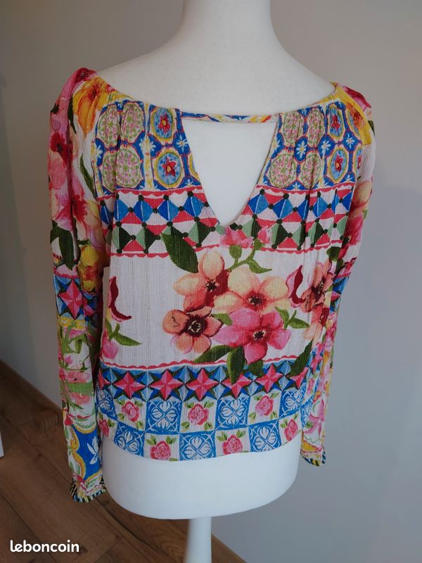 Tunique Desigual Taille S / 36 - Multicouleur, Très Bon état, Femme