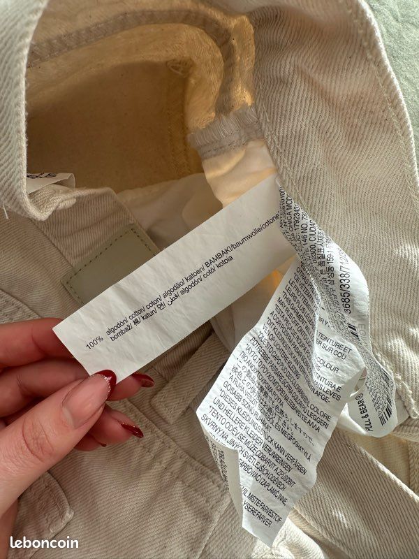 Jeans mom beige (image 4)