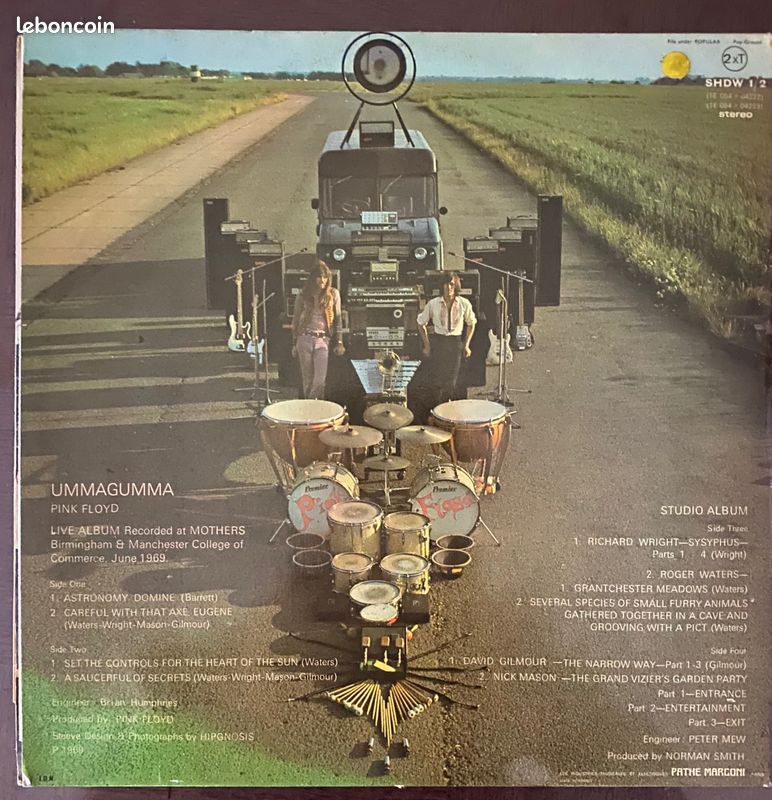 Vinyle pink floyd "ummagumma june 1969" (image 1)