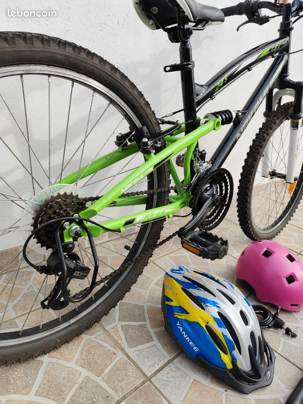 VTT Enfant Nakamura 24 Pouces – Vélo D'occasion – Garde-boue, Selle Réglable