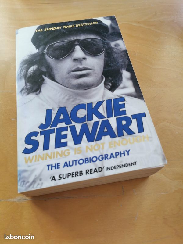 Jackie Stewart – Winning Is Not Enough (2009) – F1 – Bon état – Paris / 94 (image 1)
