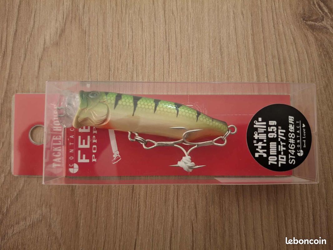 1 leurre de surface Tackle House Feed Popper 70 - 7Cm - 9,5 gr (image 1)