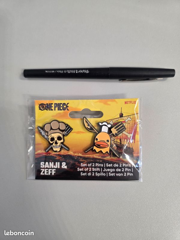 Pins One Piece Sanji Jeff Gum Gum fruit netflix (image 1)