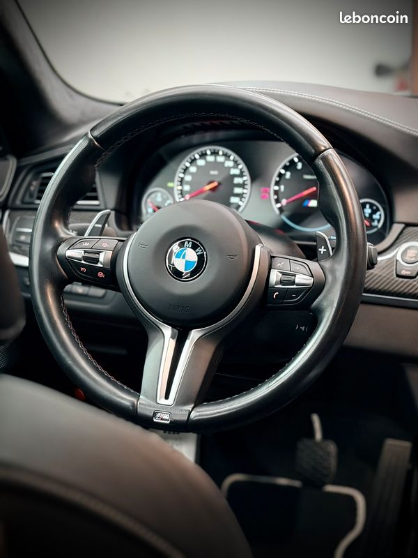 Bmw serie 5 (f10) (2) 600 m5 comptetion edition 1/200 - to - b&o - carbone - ceramique (image 10)