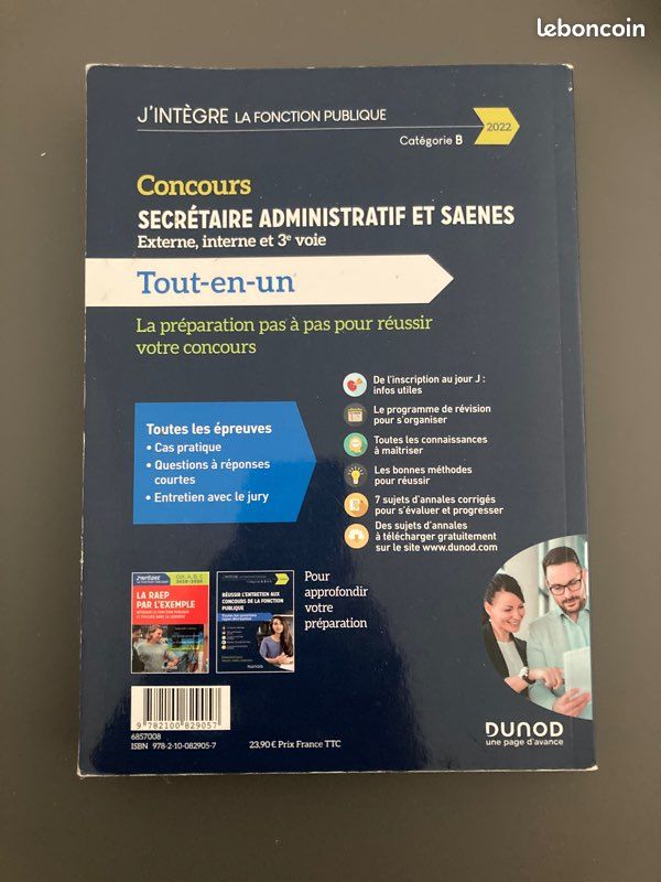 Concours secrétaire administratif et SAENES (image 2)