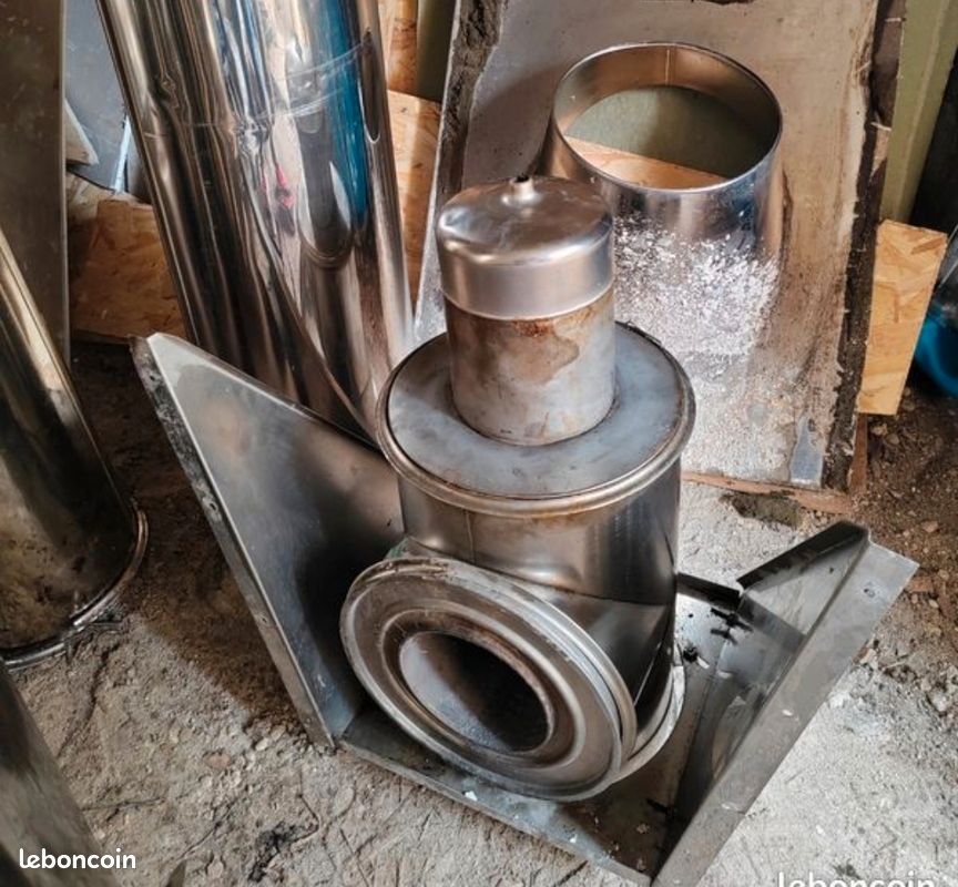 Kit conduit de cheminée inox double paroi (image 4)