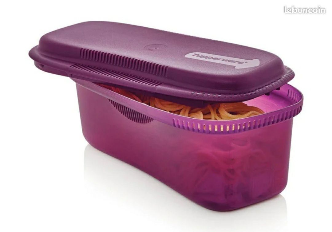 Tupperware - cuiseur à pates micro ondes - neuf et jamais servi (image 3)