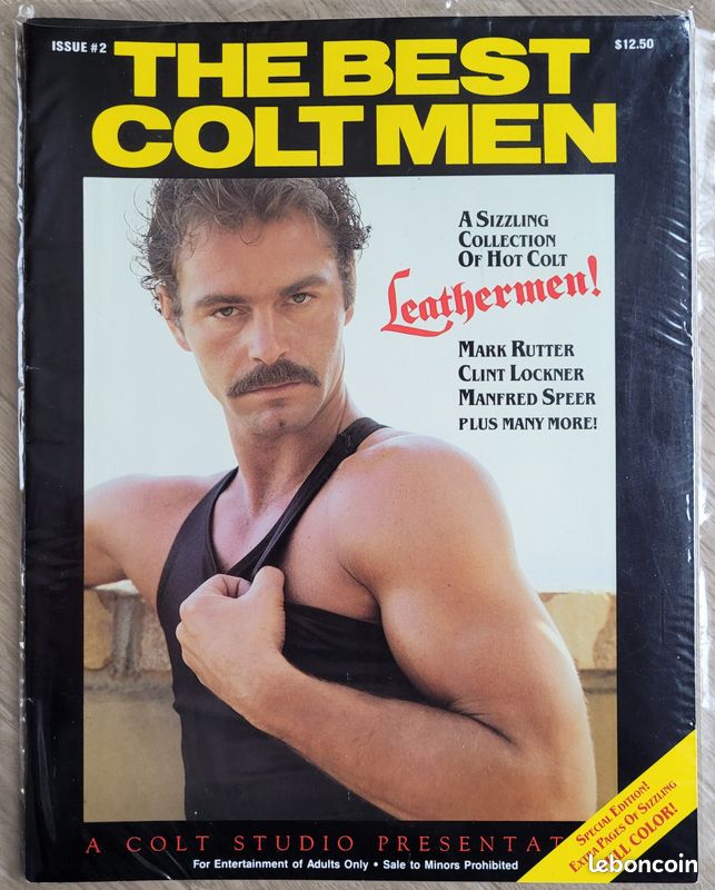 Gay revue colt men issue n°2 the best colt men studio présentation (image 1)