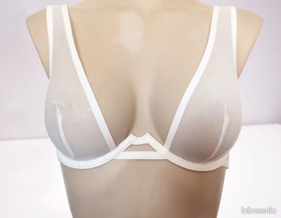 Ensemble Lingerie Dentelle Etam - Soutien-gorge Armature 85D + Slip 38 - Vert - Neuf Sans étiquettes