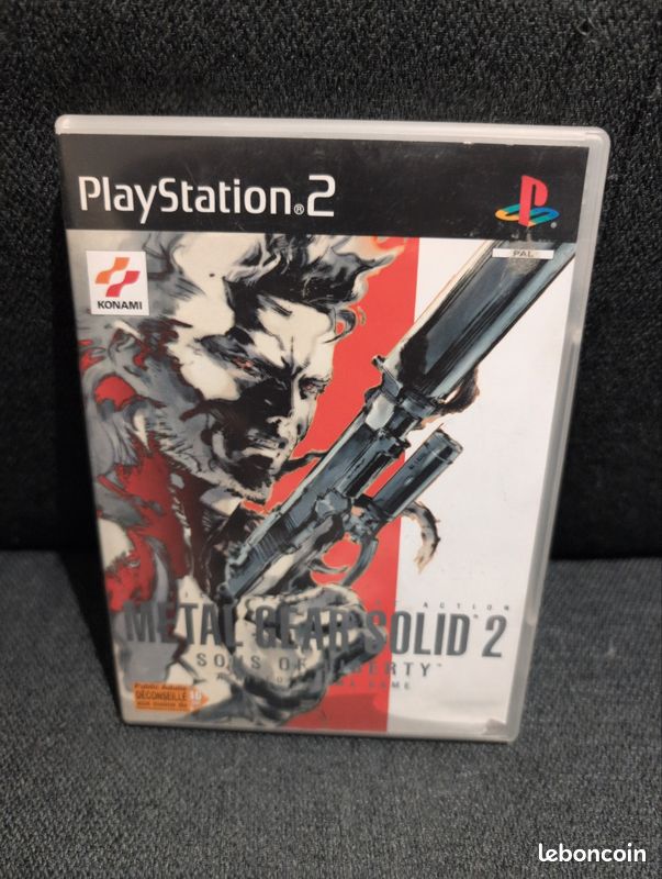 Metal Gear Solid 2 - PS2 - complet (image 1)