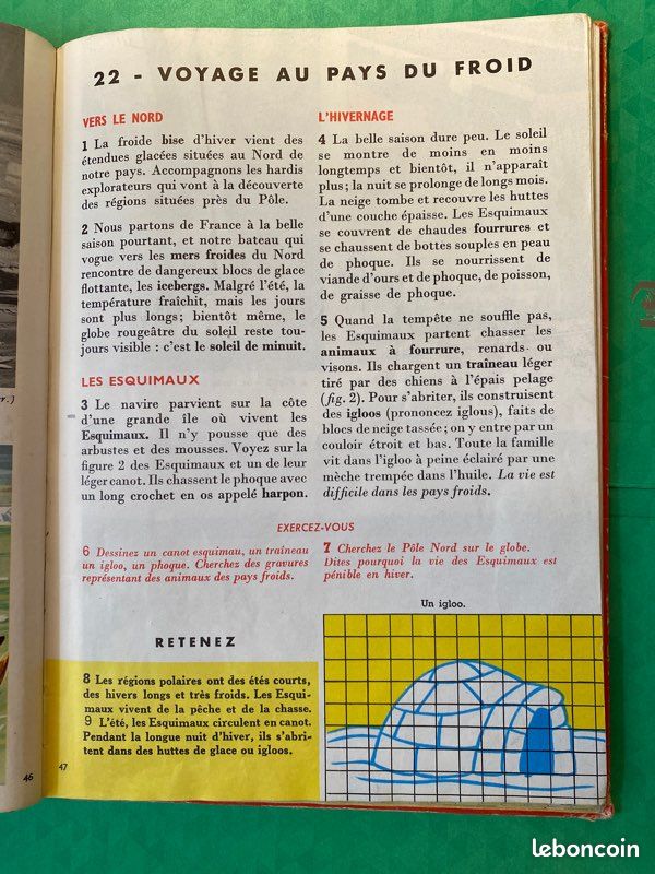 Livre scolaire ancien (image 6)