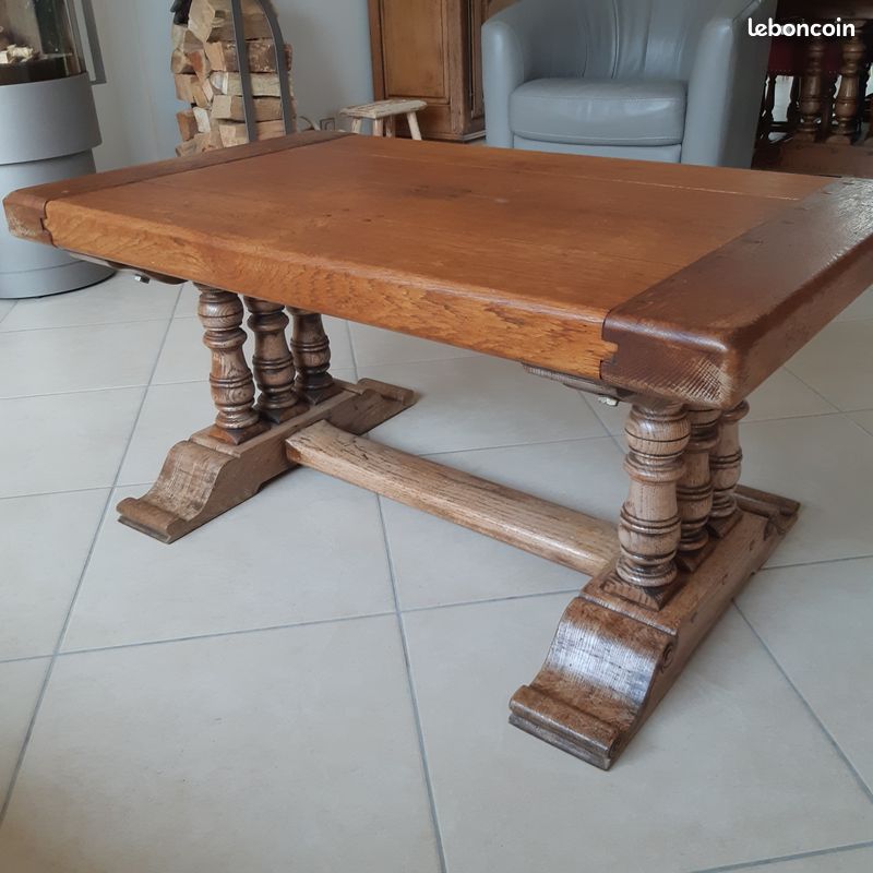 Table basse en bois massif (image 2)