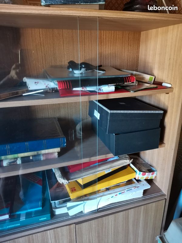 Vitrine bibliothèque meuble (image 3)