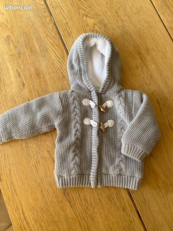 Veste hiver fourrée 6m Bout’chou (image 1)