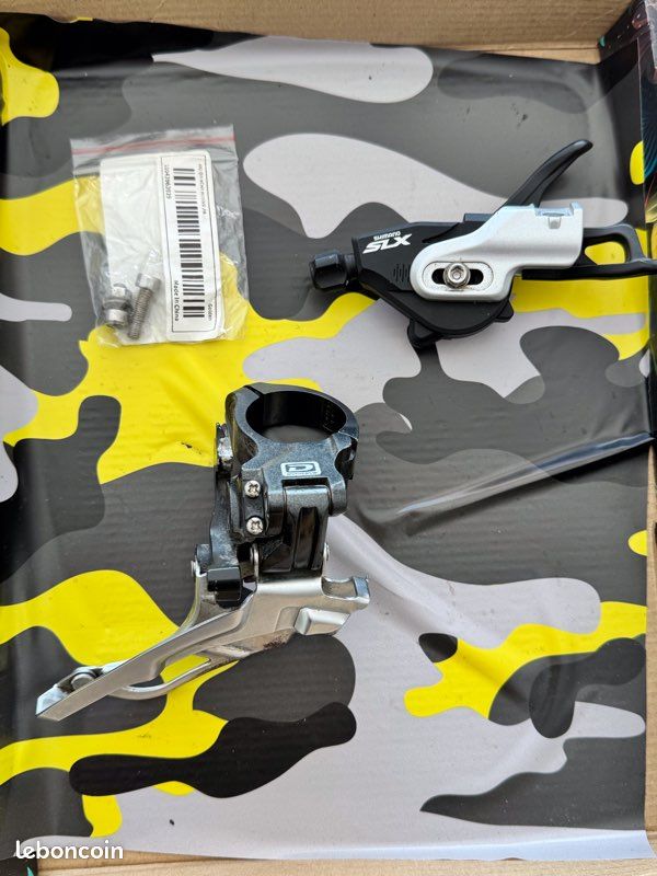 Shifter Shimano SLX SL-M670 -B 2/3 plateaux Dérailleur avant