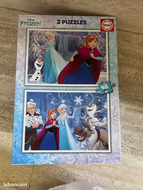 Puzzle reine des neiges 48 pièces (image 1)