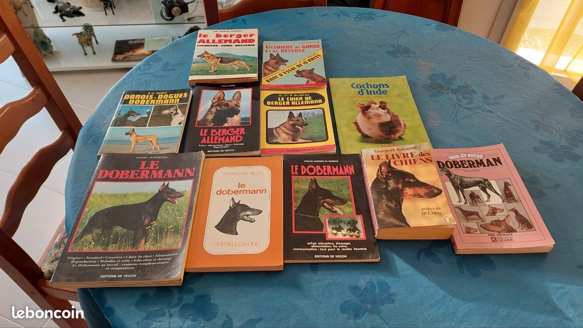 Livre de chien berger allemand et doberman (image 1)