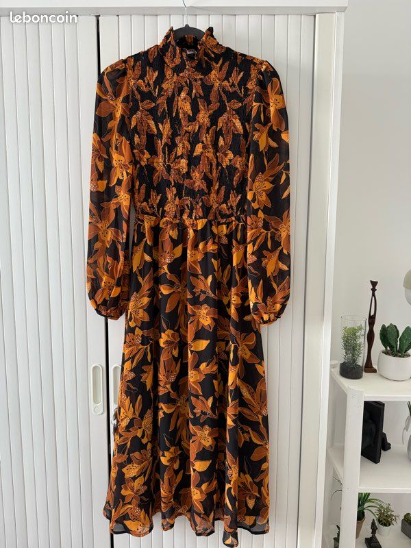 Femme Robes Robe Longue Fleurie Camaieu Robe Longue Fleurie