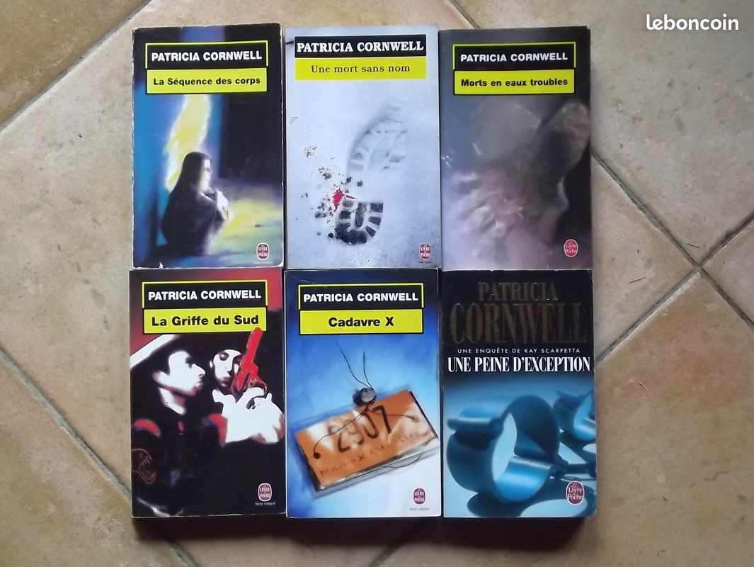 Lot 6 poches Patricia Cornwell (image 1)