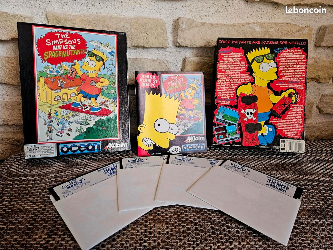 Fiche du jeu Simpsons, The - Bart vs. the Space Mutants sur Atari ST