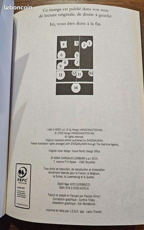 RARE : Manga - I am a hero - Tome 14 (image 5)