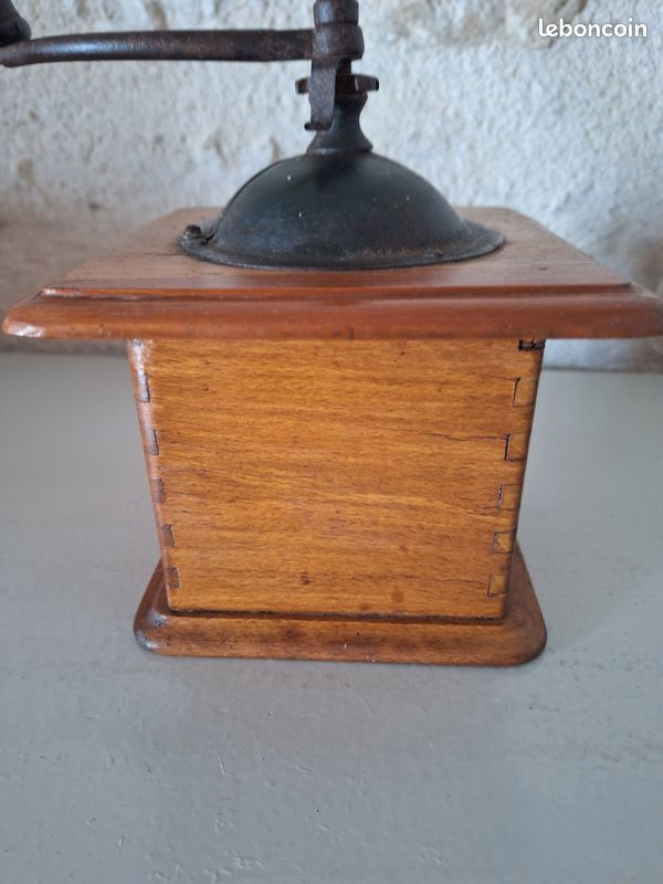 Japy Frères & Cie, Ancien moulin café manuel, , métal et bois (image 7)