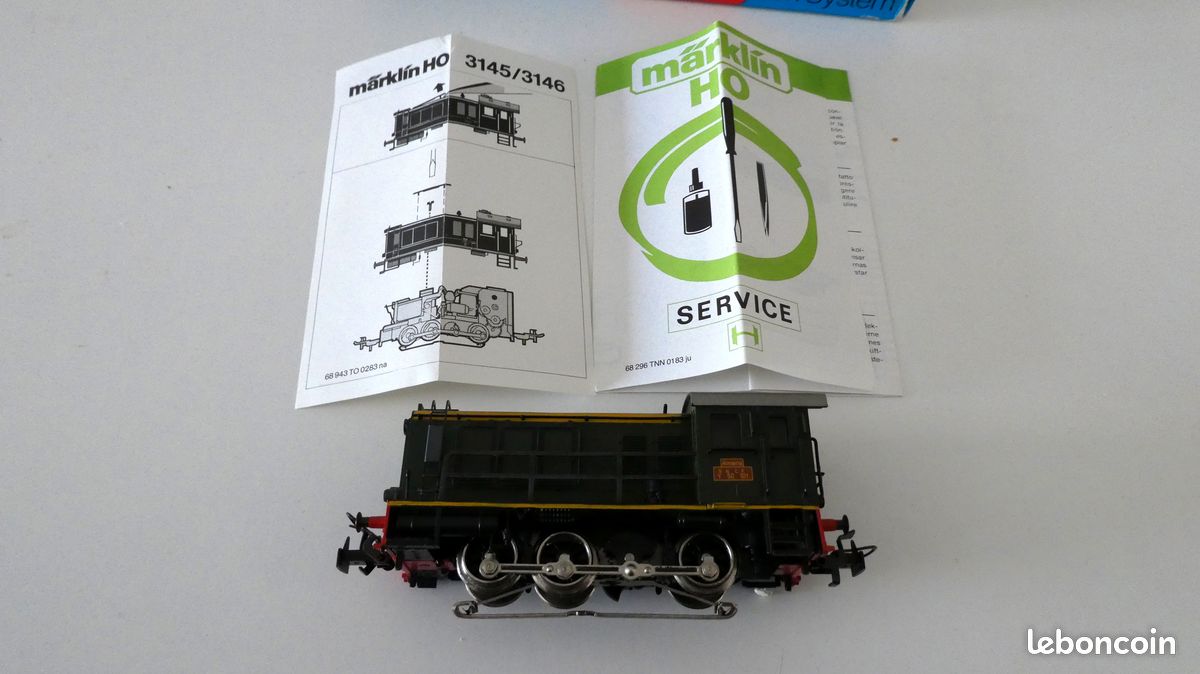 Märklin HO réf 3145 Locotracteur diesel Y50 SNCF (image 7)