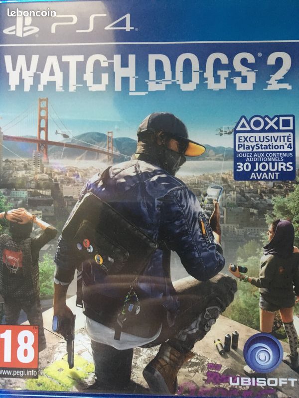 Watch Dogs 2 PS4 (image 1)