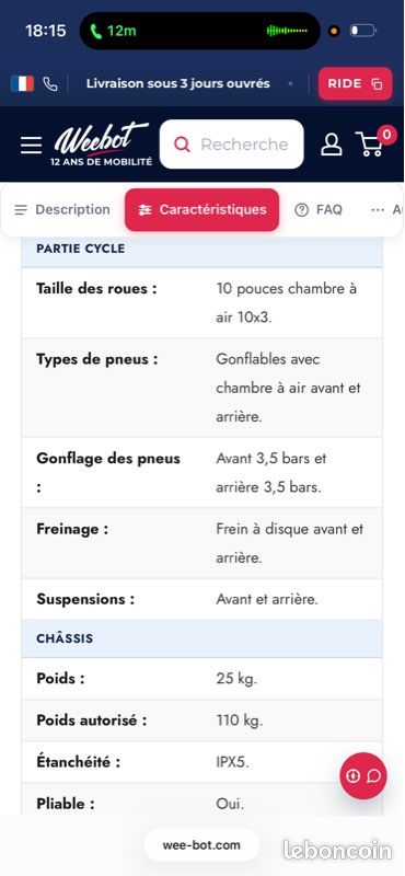 Trottinette Dualtron Togo Limited (image 4)